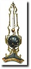 C.1885, French, Conical Timepiece.