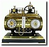 C.1885, French "Horizontal Steam Boiler"