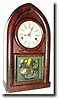 C.1845, J.C. Brown, Bristol, Connecticut, miniature beehive clock