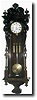 C.1865, Austrian Serpentine 3-Weight Vienna Regulator