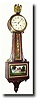C.1970, Chelsea Clock Co., Chelsea, Mass. 8-day "The Willard Banjo". Clock