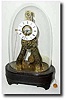 C.1851, French, Miniature Skeleton Alarm Clock