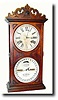 C.1880, Ithaca No. 10 Farmer's Double Dial perpetual calendar clock