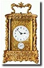 C.1880, Gilt Brass Carriage Clock,