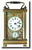 C.1910, French Brass Cased Carriage Clock