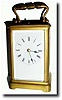 C.1900, French, Brass Cased Carriage Clock
