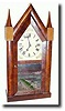 C.1850, Chauncey Jerome, New Haven, fusee steeple clock,
