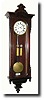 C.1860, Austrian, Late Biedermeier, two weight wall regulator