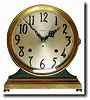 C.1920, Seth Thomas "SOLAR" , all brass mantel clock