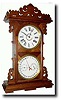 C.1885, E.N. Welch Mfg Co., Forestville, "ARDITI " perpetual calendar clock.