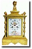 C.1890, French, Gilded Bronze Mantel Clock