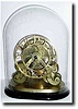 C.1860, English, Month Going Skeleton clock