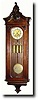 C.1890, German, Gustav Becker 3-Weight wall clock