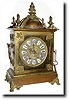 C.1890, French, for Bailey, Banks and Biddle, all bronze mantel clock,