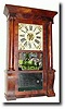 C.1845, Unmarked Miniature Full Column Empire mantel clock