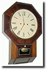C.1855, J.J. and W. Beals, Haymarket Square, 30-day fusee drop front octagon wall timepiece