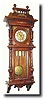 C.1890, German, Gustav Becker, 3-Weight Grand Sonnerie wall regulator