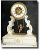 C.1890, French, Swinging Doll, Striking Shelf Clock