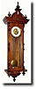 C.1910, Swiss, Quarter Striking wall regulator