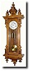 C.1900, German, 2-Weight Vienna Regulator in the Alt Deutsch style,
