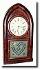 C.1850, J.C. Brown Forestville, CT , 8-day beehive clock