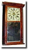 C.1842 (dated), Wells Forbes, Bristol, NH, shelf clock