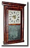 C.1842, E.C. Brewster, 30 Hour spring shelf clock