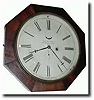 C.1845, Forestville Hardware, J.C. Brown, wall clock