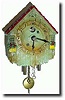 C.1935, August C. Keebler Co., Chicago, wall clock