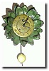 C.1935, Lux Clock Mfg Co., Waterbury, Conn., SUNFLOWER advertising clock