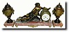 C.1900, French Figural Clock