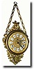 C.1900, French, Wall Cartel clock