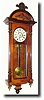C.1890, New Haven, Wall Regulator in the German Alt Deutsch style.