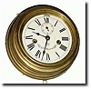 C.1910, Seth Thomas, Brass Lever Wall clock,