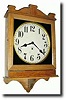 C.1920, Gilbert "CORRIDOR" or gallery wall clock,