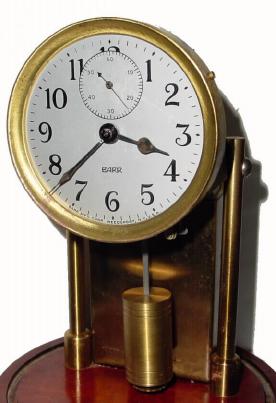 C.1939 Barr Manufacturing Co., Weedsport, NY, Executive model battery timepiece. — Antique Clocks Price Guide