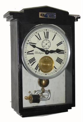 C.1914, French, Electrique Brillie, Battery program timepiece. — Antique Clocks Price Guide