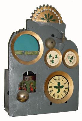 C.180, French, "12 Apostles" Morbier automaton, time, strike and calendar, as-found. — Antique Clocks Price Guide