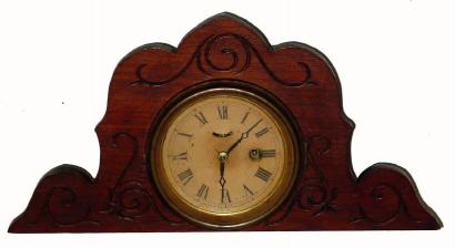 C.1865, L. Hubbell, 30-hour lever movement timepiece. — Antique Clocks Price Guide