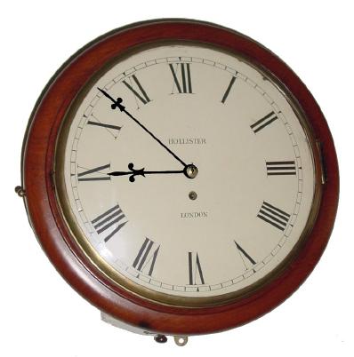 Mixed lot: A C.1860 English dial case, now with a C. 1900 fusee movement. — Antique Clocks Price Guide