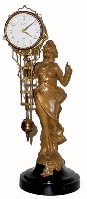 C.1970, Japanese, Linden Swinging Arm clock, 8-day. — Antique Clocks Price Guide