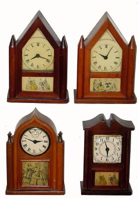 Lot of 4, — Antique Clocks Price Guide