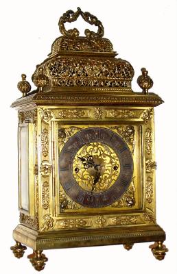 Mixed Lot: C.1995, Chinese cast brass case with C.1810 Austrian crown verge, grand sonnerie movement. — Antique Clocks Price Guide
