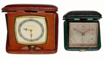 C.1950 Lot of 2: — Antique Clocks Price Guide