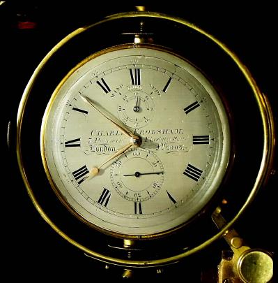 C.1885, Charles Frodsham, 7 Pavement, Finsbury Square, London, 56-hour ship's chronometer serial No. 2005. — Antique Clocks Price Guide
