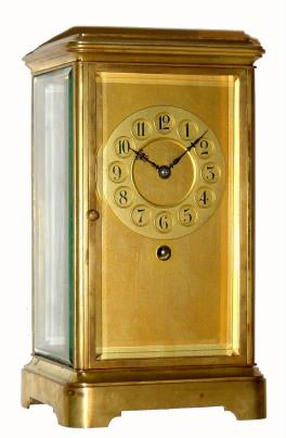 C.1900, German, Year Duration 4-Glass crystal regulator. — Antique Clocks Price Guide