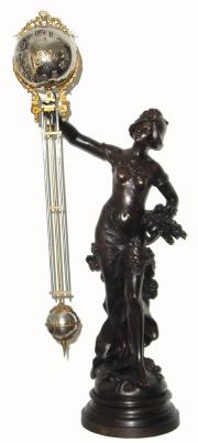 C.1905, Ansonia ARCADIA, BALL SWING, 8-day timepiece. — Antique Clocks Price Guide