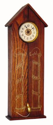 C.1910, Sessions Clock Co., "Model 5, Dickory, Dickory, Dock", 30-hour mouse clock novelty timepiece. — Antique Clocks Price Guide