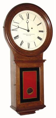 C.1902, Chelsea, No. 1 Pendulum regulator in oak, weight driven, time only. — Antique Clocks Price Guide