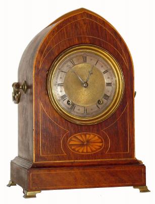 C.1900, German, Winterhalder and Hofmeier, 8-day time/strike mantel clock. — Antique Clocks Price Guide